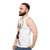 "Who's That Girl? Nikki Finn Unisex Tank Top featuring Madonna's classic pop culture character" - men side