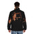 Chucky puffer jacket, horror movie inspired outerwear - men back