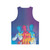 Borderlands Who Needs a Hero Unisex Tank Top - Back