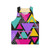 Unisex Memphis Triangles Tank Top with Retro Geometric Pattern