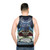 Shirohige Unisex White Pirate Tank Top - men back