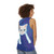 Meme cat galaxy print unisex tank top - women back