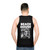 Unisex Beach House Tropical Coastal Tank Top - men back