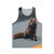 Melanistic fox unisex tank top