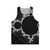 Mandelbrot fractal monochrome unisex tank top