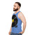 Solar system vinyl record unisex tank top - men side