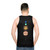 Solar system unisex tank top - men back