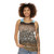 Soil profile unisex tank top with layers of soil horizon - women