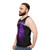 Fletcher Retro 90s Bootleg Style Unisex Tank Top - men side
