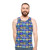 Star Trek unisex tank top featuring the quote "There's Coffee in That Nebula" - men