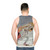 Fairytale fantasy unisex snow shoes tank top - men back