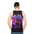 Unisex dragon tank top with Spyro the Dragon inspired chibi design - men back