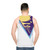 Darkwing Duck 90s Retro Unisex Tank Top - men back