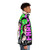 Chris Farley nostalgia 90s graphic puffer jacket - men side right