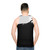 Unisex snowboarding downhill tank top - men back