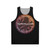 Unisex tank top with inspiring band lyric quote