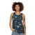 Vibrant wildflowers pattern on unisex tank top - women