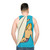 Unisex surf tank top - men back