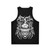Batmetal superhero unisex tank top - Back