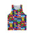 Caribbean tank top featuring various island flags