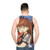 Smug Anime Unisex Tank Top - men back