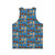 Wes Anderson inspired unisex tank top - Back