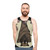 Spooky bat and flying fox graphic on unisex tank top - men