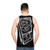 Bass Speaker Unisex Tank Top - men back