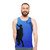 Unisex basketball tank top for sports and exercise - men