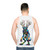 Embroidered Wendigo Unisex Tank Top - men back