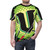 Trendy t-shirt with an energy drink inspired design - men front
