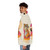 Fashionable tropical puffer jacket with flamingo and tiger design - men side left