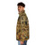 Pieter Bruegel the Elder inspired puffer jacket with children's games design - men side left