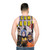 Borderlands inspired unisex tank top - men back