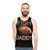 Fish daddy unisex tank top featuring an african cichlid design - men