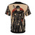 Classic t-shirt design featuring a guts illustration in a Chinese-style drawing - Back