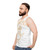 Unisex Tank Top with Unique Graphic Design - men side