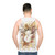 Slumber Unisex Tank Top with Cute Forest Animal Design - men back