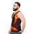Fiery Firefox Unisex Tank Top - men side