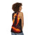 Fiery Firefox Unisex Tank Top - women back