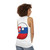 Slovakia Countryball Unisex Tank Top - women back