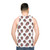 "Matt Foley Unisex Tank Top featuring the iconic Saturday Night Live character" - men back