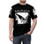 Gothic bat wing and Bela Lugosi inspired all-over print t-shirt - men front