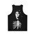 Barbara Steele Queen of Horror Unisex Tank Top - Back