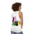 Barba Unisex Pink Tank Top - women back