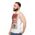 Barb's missing poster unisex tank top from Stranger Things - men side
