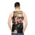 Unisex music fashion tank top - men back
