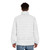 Cheerleading puffer jacket in vibrant colors with cheerleading graphic design - men back