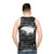Banksy Splash Dog Graffiti Unisex Tank Top - men back