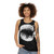 Banksy Splash Dog and Moon Unisex Tank Top - women
